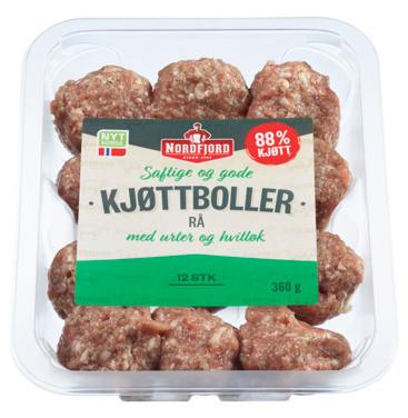 Kjøttboller Svin/storfe 360g
