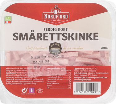 Smårettskinke 200g