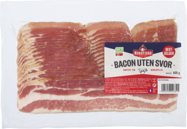 Bacon Skivet u/Svor 400g