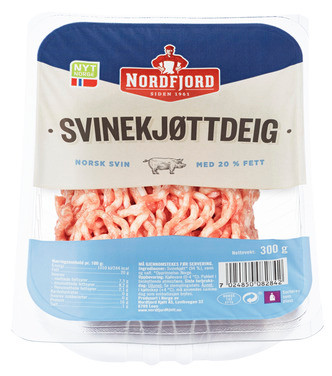 Svinekjøttdeig 20% 300g