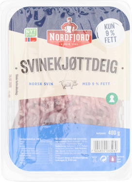 Svinekjøttdeig 9% 400g