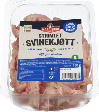 Biffstrimler av Svin 400g