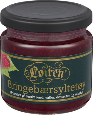Bringebærsyltetøy 200g Løiten