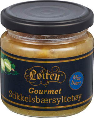 Stikkelsbær Gourmet 200g Løiten