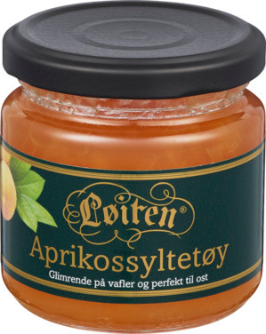 Aprikossyltetøy 200g Løiten