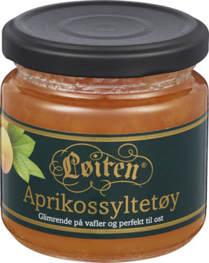 Aprikossyltetøy 200g Løiten