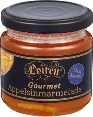 Appelsinmarmelade Med Aquavit Løiten
