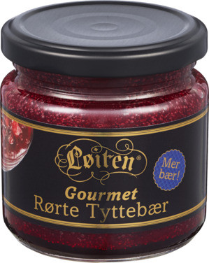 Rørte Tyttebær 54% Bær Løiten