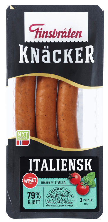 Knäcker Italiensk 225g Finsbråten