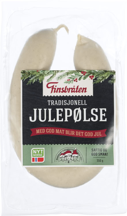 Julepølse Tradisjonell 350g Finsbråten