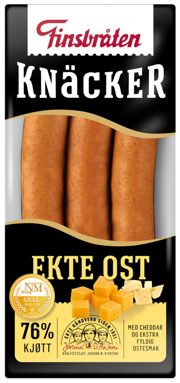 Knacker Ost 250g Finsbråten