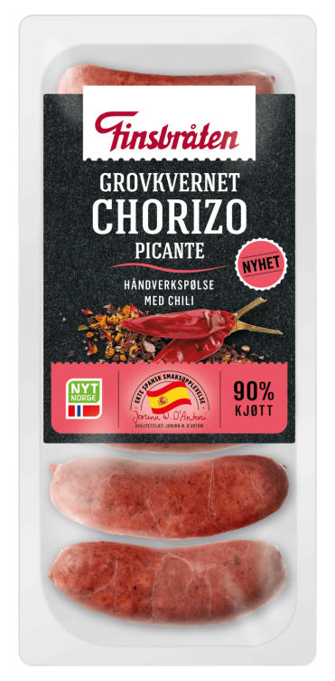 Chorizo Picante Ekte Spansk 300g Finsbråten