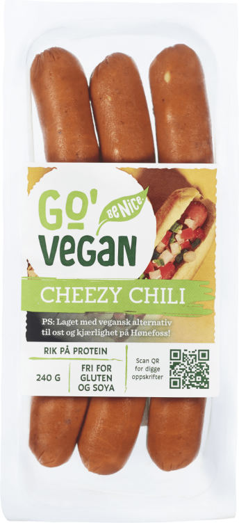 Cheesy Chili 240g Go'Vegan