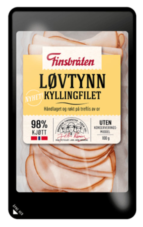 Kylling Løvtynn 100g Finsbråten
