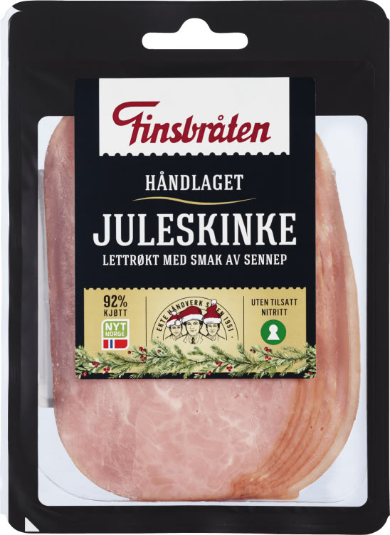 Juleskinke skivet 90g Finsbråten