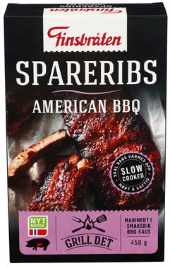 Finsbråten Spareribs American Bbq, 450g