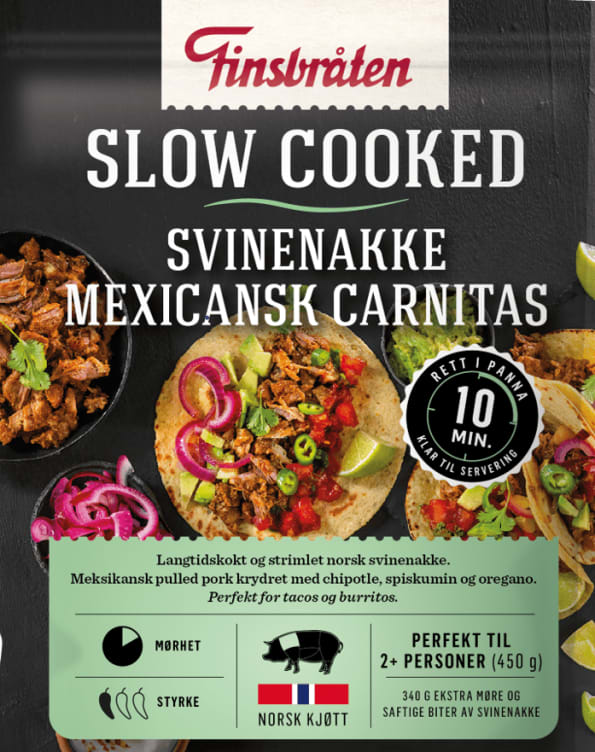 Meksikansk Carnita 450g Finsbråten