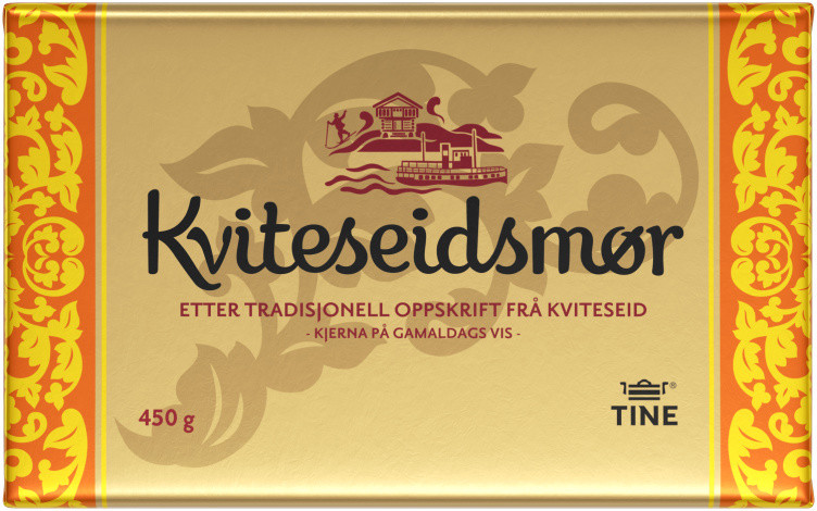 Kviteseidsmør 450g Tine