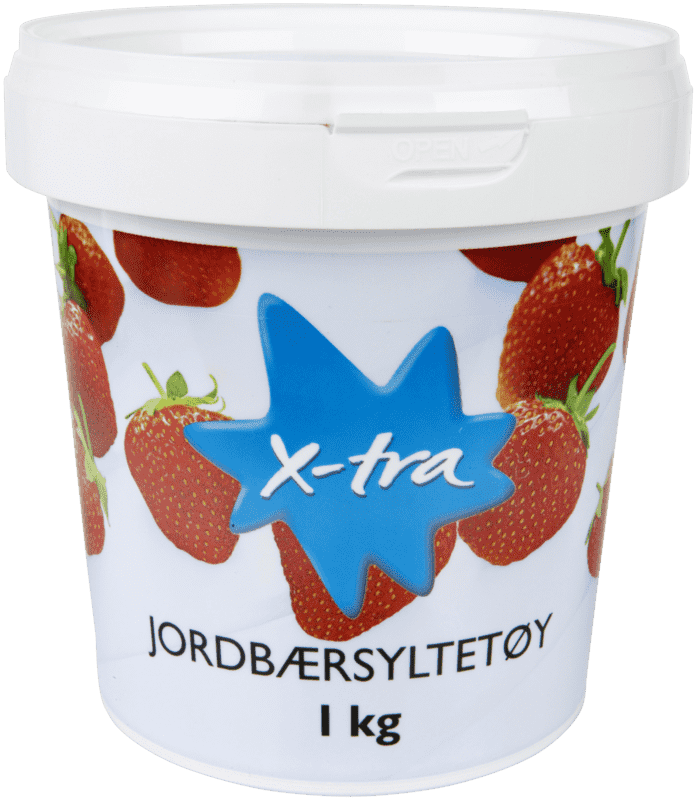 X-tra Jordbærsyltetøy 1kg