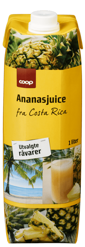Coop Costa Rica Ananasjuice 1l
