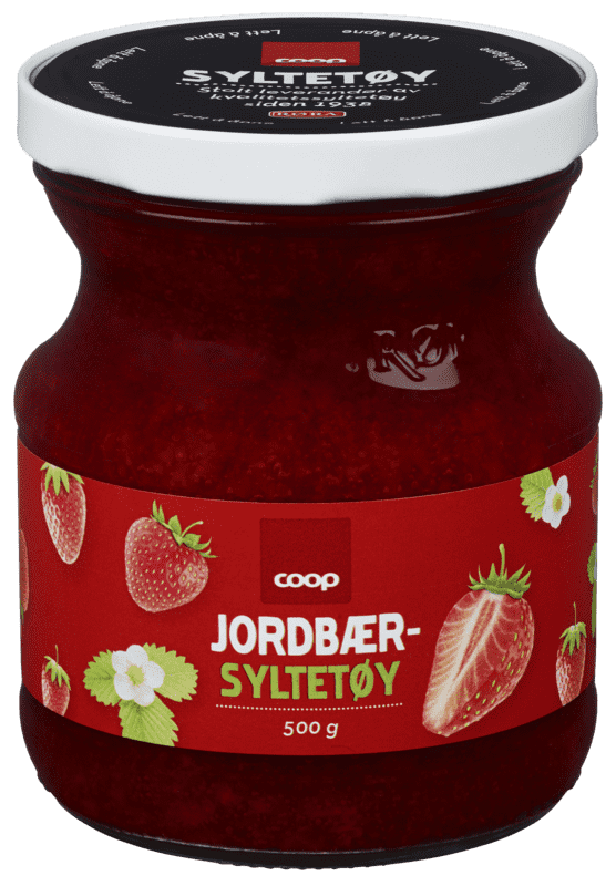 Coop Jordbærsyltetøy 500g