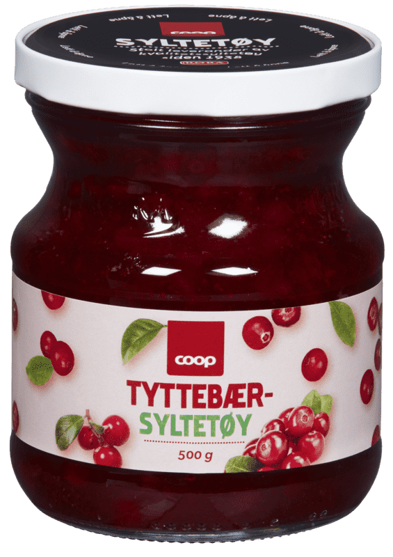 Coop Tyttebærsyltetøy 500g