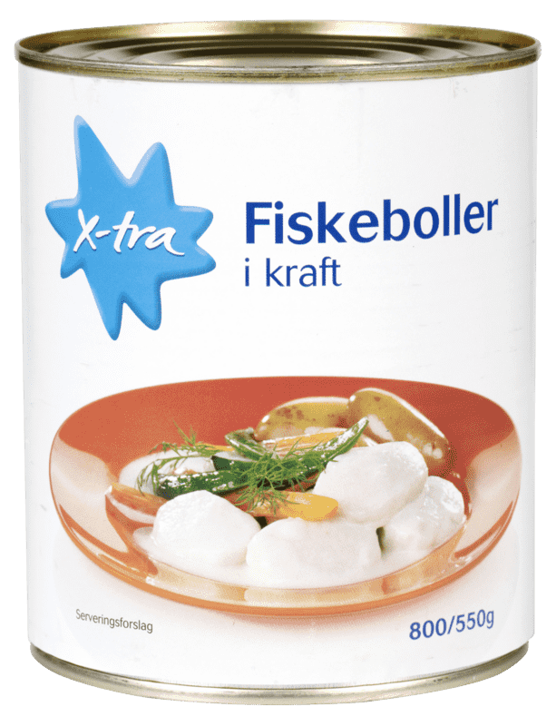 X-tra Fiskeboller 1/1 boks