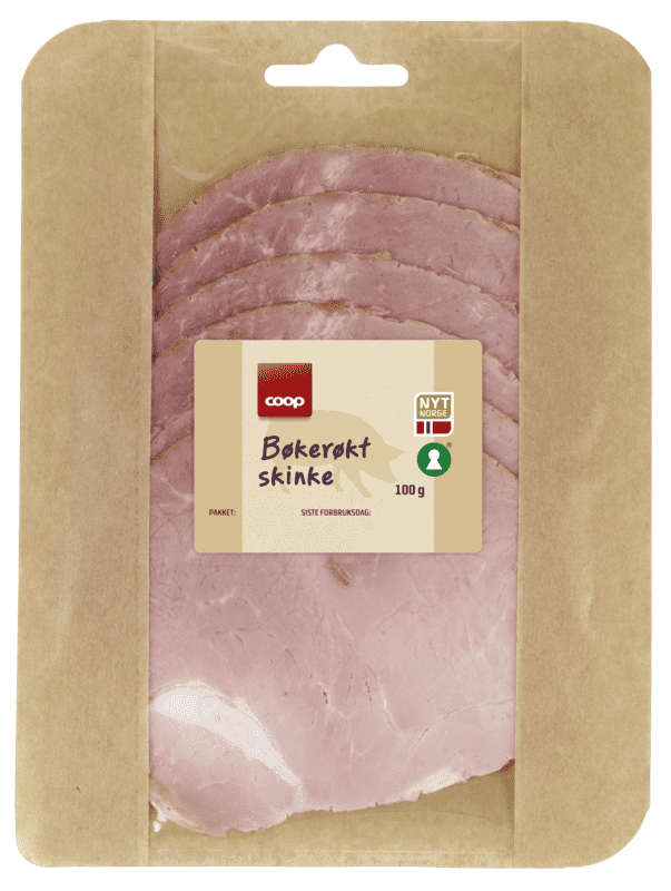 Coop Gourmet Bøkerøkt Skinke 100g