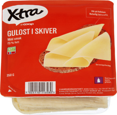 Xtra Gulost Skivet 350g