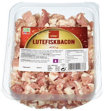 Coop Lutefiskbacon 400g