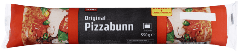 Coop Original Pizzabunn 550g