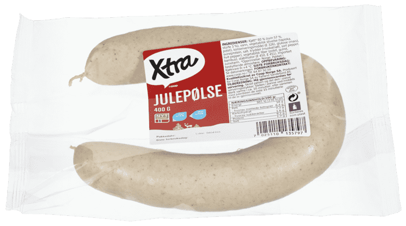 X-tra Julepølse 400g