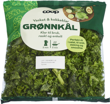 Coop Grønnkål 150g
