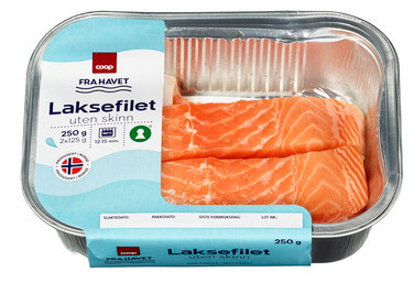 Laks 250g Alu 2x125
