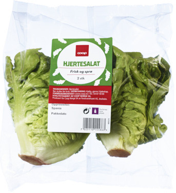 Hjertesalat 6x2stk