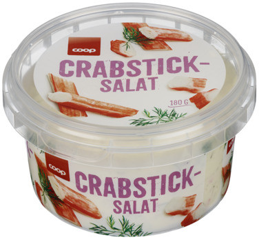 Crabsticksalat 180g Coop