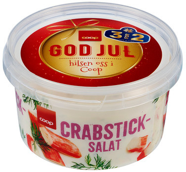 Crabsticksalat 180g Coop