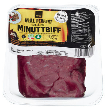 Coop Stf Minuttbiff 360g