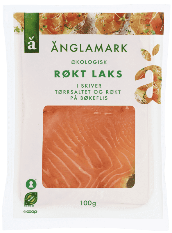 Änglamark Skivet Røkt Laks 100g