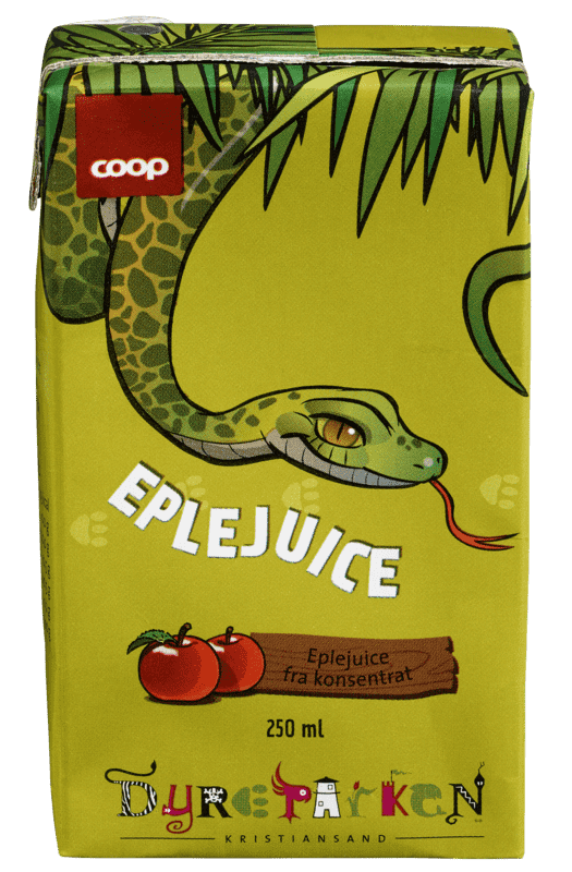 Coop Eplejuice Dyreparken 0,25l
