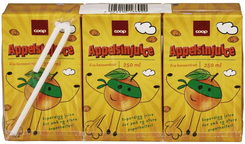 Coop Appelsinjuice Dyreparken 3pk