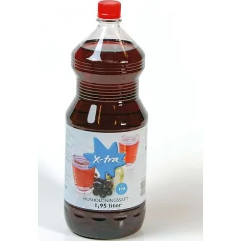 X-Tra Husholdningssaft 1+4 1,95l