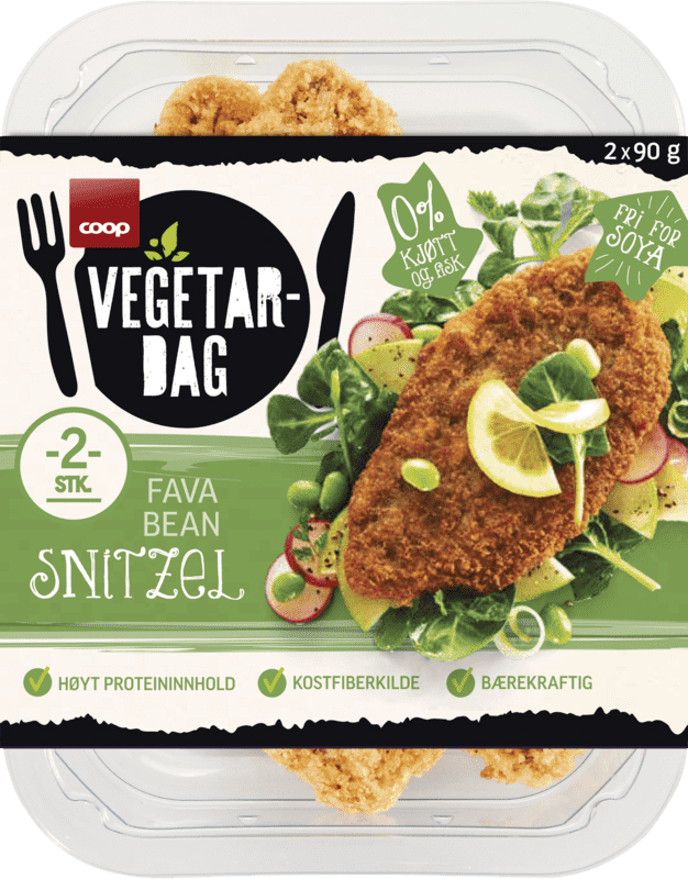 Coop Fava Bean Snitzel 180g