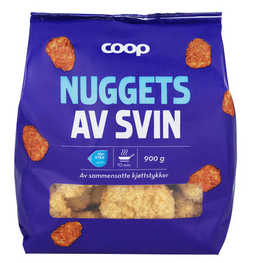 Coop Svinenuggets 900g