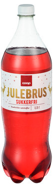 Julebrus Rød Sukkerfri 1.5l