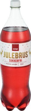 Julebrus Rød Sukkerfri 1.5l