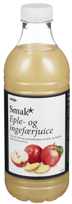 Smak Eple og Ingefærjuice 1l