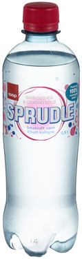 Sprudle 0.5l Bringebær og Granateple