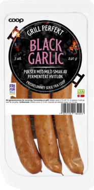 Coop Gp Black Garlic Sausage 240g