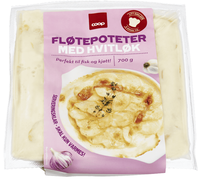 Coop Fløtepotet med Hvitløk 700g